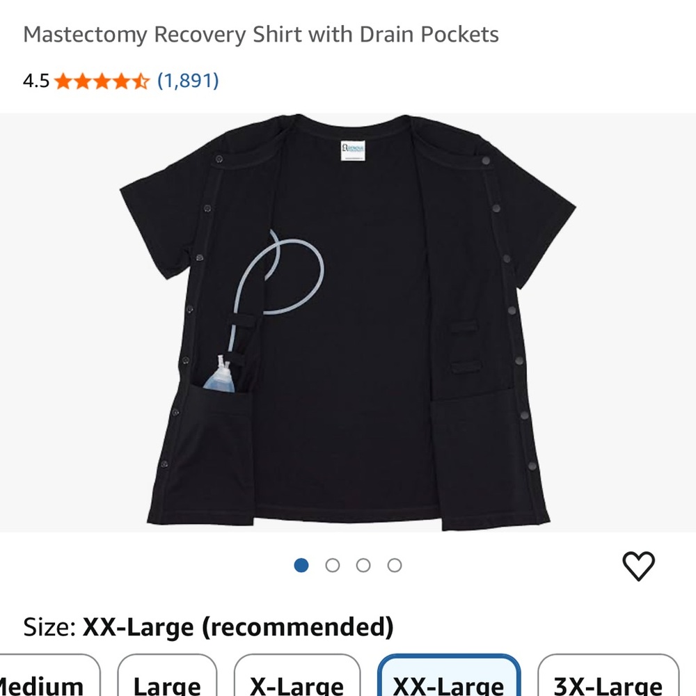 Breast removal Shirt - Picture 5 of 7
